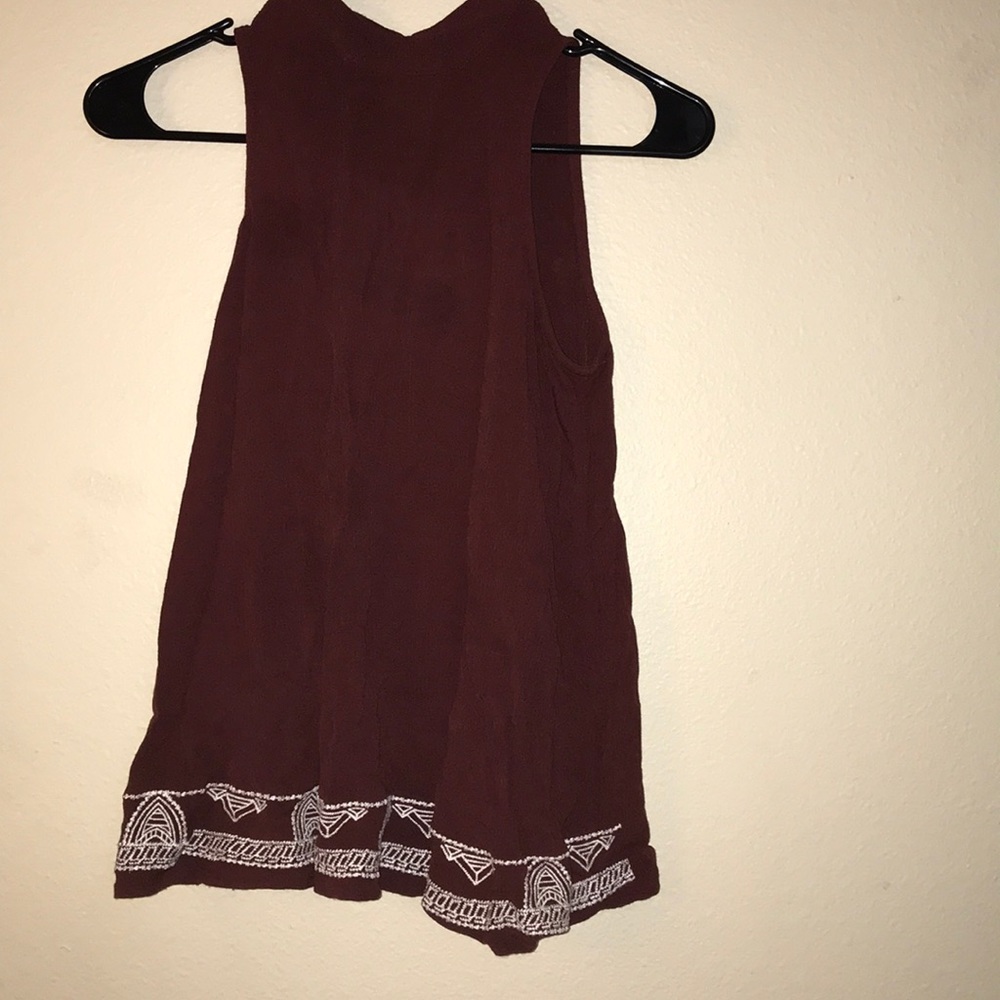 High neck shirt